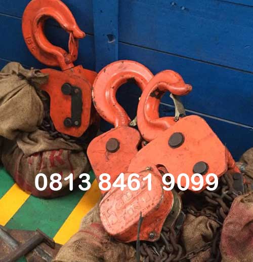 Sewa Takel Chain Block 20 ton 15 ton 5 ton 3 ton