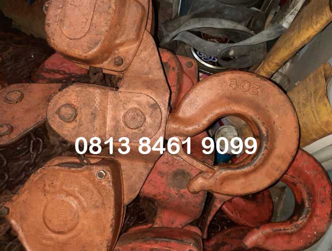 Sewa Takel Chain Block 20 ton 15 ton 5 ton 3 ton