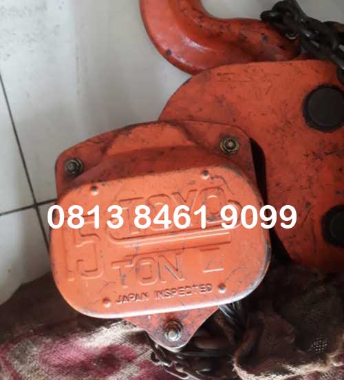 Sewa Takel Chain Block 20 ton 15 ton 5 ton 3 ton