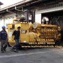 Jasa Pindah Mesin, Melayani Pindah / Relokasi mesin Produksi Pabrik Moving Genset Cuterpilar 1.250 KVA