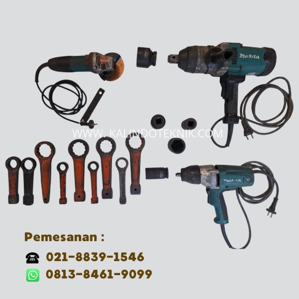 Rental mesin Impact drive 1/2 " inchi, impact wrech 1" inchi, kunci impek, handel kunci torsi 3/4" drive socket wrench inchi, handle kunci momen soket drive 3/4" inchi, stang handle torque wrench drive 3/4" inchi